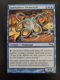 🔮Quicksilver Elemental - Mirrodin - Magic The Gathering - MTG - Image 1