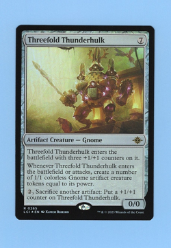 Threefold Thunderhulk The Lost Caverns of Ixalan Foil - Image 1