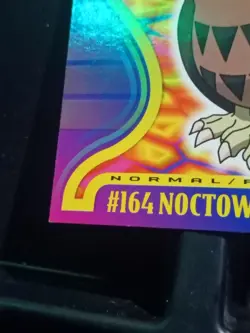 Topps Pokemon Johto Series 1 Non Holo Noctowl #164 LP - Image 2