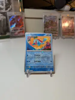 Pokemon Costco 151 Cosmos And Reverse Foil Promo Squirtle 007/165 US Exclusive - Image 1