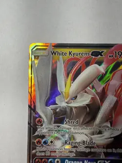 Pokemon White Kyurem GX 48/70 Dragon Majesty Ultra Rare Holo HP190 Basic - Image 4