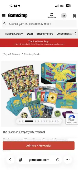 Pokemon Center Mega Evolution: Ascended Heroes ETB 2/20/2026 (pre-order) x1 - Image 2