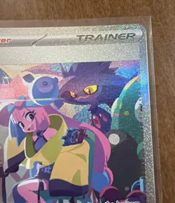 Pokemon TCG Trainer Iono Paldea Fates Special Illustration Rare 237/091 - Image 3
