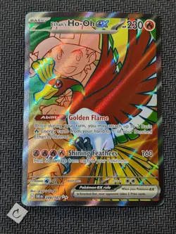 Ethan's Ho-Oh ex 209/182 - Destined Rivals Full Art Holo Pokemon TCG NM - Image 1