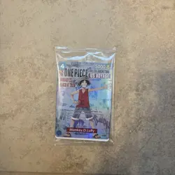 Bandai One Piece Monkey D Luffy Promo Card College Basketball US Voyage P055 - Image 1