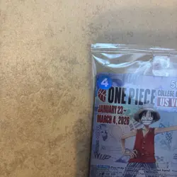 Bandai One Piece Monkey D Luffy Promo Card College Basketball US Voyage P055 - Image 2