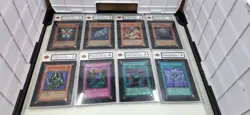 Yu-Gi-Oh! KSA Graded Card Lot (8) | 2004-2006 | Super & Ultra Rares | Konami - Image 1