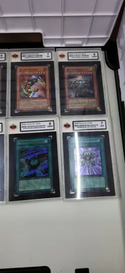 Yu-Gi-Oh! KSA Graded Card Lot (8) | 2004-2006 | Super & Ultra Rares | Konami - Image 3