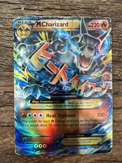 Pokemon Mega-Charizard-EX Holo Rare TCG Card 2016 Generations 12/83 - Image 1