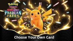 Pokemon TCG S&V: Paldean Fates! Choose Your Own Card! Pack Fresh NM! (1 - 91) - Image 1