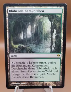 GERMAN Verdant Catacombs x1 MTG Zendikar Magic Light Play LP English - Image 1