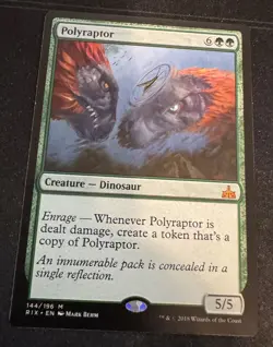 Polyraptor Rivals of Ixalan MTG Magic the Gathering - Image 1