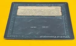 MTG WORD OF COMMAND Beta (OldManMTG 012-588) - Image 3