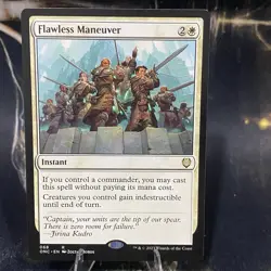 Flawless Maneuver - 68 - Commander: Phyrexia: All Will Be One - NM - MTG - Image 1