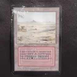 Magic: The Gathering Beta Badlands Land Regular English Rob Alexander - Image 1