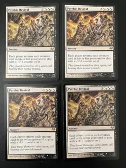 MTG- Pyrrhic Revival x4 - Eventide - Image 1