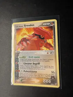Team Magmas Groudon aus 2005 9/95 Rare Pokemon Karte TCG aus Team Magma VS Team - Image 2