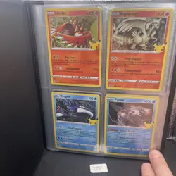 LOT DE 21 CARTES ANNIVERSAIRE 25 ANS POKEMON AVEC CLASSEUR Full Art Pikachu 🌼 - Image 2