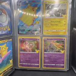 LOT DE 21 CARTES ANNIVERSAIRE 25 ANS POKEMON AVEC CLASSEUR Full Art Pikachu 🌼 - Image 4