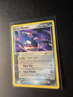 Pokemon TCG Team Aqua's Kyogre EX Team Magma vs Team Aqua 3/95 Non-Holo Gd - Image 2