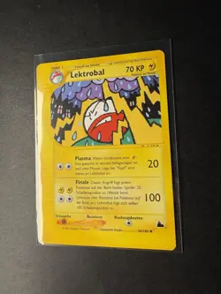 Lektrobal # 36/144 Uncommon aus Skyridge von 2003 Pokemon DE Near Mint Vintage - Image 2
