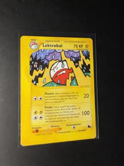 Lektrobal # 36/144 Uncommon aus Skyridge von 2003 Pokemon DE Near Mint Vintage - Image 3