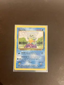 Pokemon TCG I Squirtle Shiggy 63/102 Base Set I WOTC I Englisch I Near Mint - Image 1