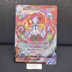 Chandelure Vmax 040/264 Fusion Strike NM Full Art Ultra Rare Pokemon Card - Image 1