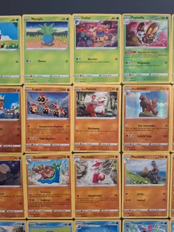 60 Pokemon Karten Holo.. Verlorener Ursprung Arkani Papinella Parasek Alpollo DE - Image 3
