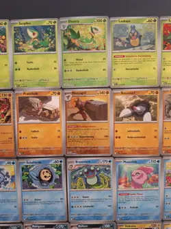 58 Pokemon Karten Schwarze Blitze Holo Efoserp Milza Vegimak Somniam Branawarz D - Image 3