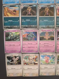 58 Pokemon Karten Schwarze Blitze Holo Efoserp Milza Vegimak Somniam Branawarz D - Image 5