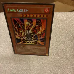 Yu-Gi-Oh! TCG Lava Golem PGD-107 Unlimited Secret Rare 1st Edition NM - Image 1