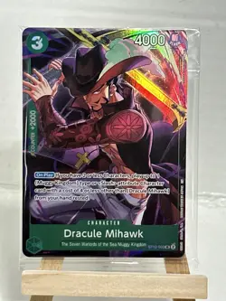 Dracule Mihawk (Illustration Box Vol.4) ST12-003 One Piece Promotion Foil Sealed - Image 1