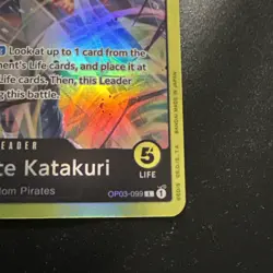 Charlotte Katakuri Foil OP03-099 One Piece Pillars of Strength TCG NM CCG - Image 2