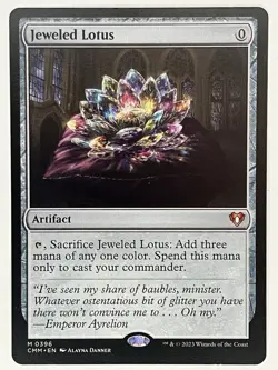 Jeweled Lotus NM Commander Masters 0396 Magic: The Gathering MTG Regular - Image 1