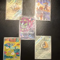 Pokemon Lot of 5 Japanese Mega Dreams m2a Art Rares Pokemon Cards - Image 1