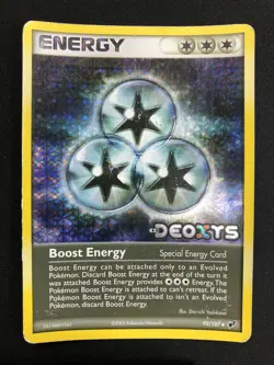Pokemon Booster Energy 93/107 Ex Deoxys Holo Stamp Prerelease ENG Nintendo Cards - Image 1