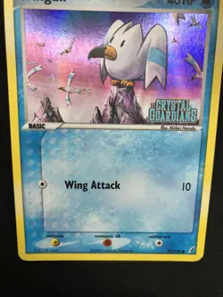 Pokemon Wingull 70/100 Ex Crystal Guardians Stamped Holo ENG Nintendo Cards - Image 3