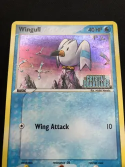 Pokemon Wingull 70/100 Ex Crystal Guardians Stamped Holo ENG Nintendo Cards - Image 4