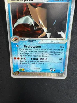 Pokemon Kabutops EX 97/100 Ex Sandstorm Ultra Rare Holo EN Nintendo Vintage Card - Image 4
