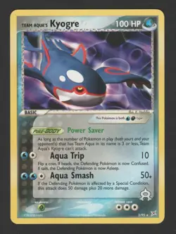 Kyogre Non Holo EX Team Magma vs Team Aqua 3/95 ENG - Pokemon Card - Image 1