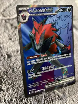 Pokemon TCG N's Zoroark EX Holo Ultra Rare Card 175/159 Sv09: Journey Together - Image 2
