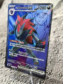 Pokemon TCG N's Zoroark EX Holo Ultra Rare Card 175/159 Sv09: Journey Together - Image 3