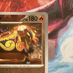 Pokemon TCG Emboar Master Ball Reverse Holo Card 013/086 White Flare - Image 4