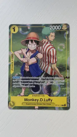 One Piece Monkey D. Luffy OP10-111 Rare #6 SET SAIL EVENT PROMO NM/Mint TCG Card - Image 1