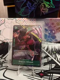Dracule Mihawk (Illustration Box Vol.4) ST12-003 One Piece Promotion Cards Foil - Image 1