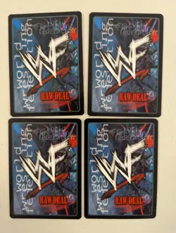 WWF WWE Raw Deal CCG Stone Cold Steve Austin Foil Starter Cards -- Survivor... - Image 2