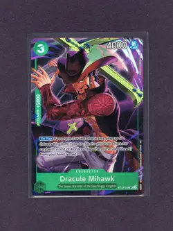 Dracule Mihawk (Illustration Box Vol.4) ST12-003 One Piece Promo Cards Foil - Image 1