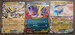 Mega Gengar EX Altaria EX Revaroom Ex Lot Of 3 Pokemon Cards - Mixed Sets - Image 1