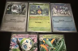 Lot Of Black Bolt Pokemon Cards - Image 1